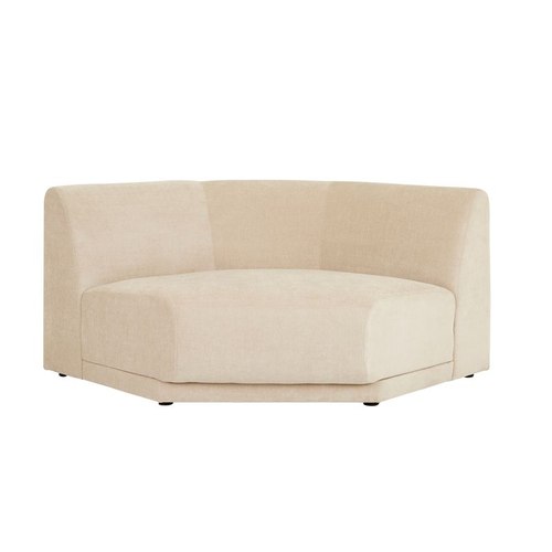 Soft Wheat Juno Pebble Corner Sofa