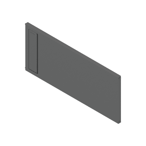 Orion Grey Cross Divider for High Short Steel Frames