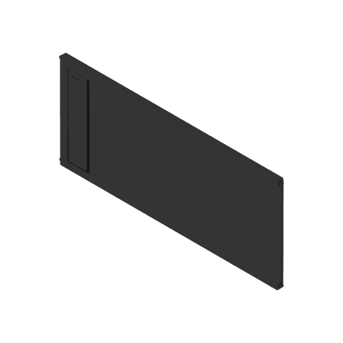 Carbon Black Cross Divider for High Short Steel Frames