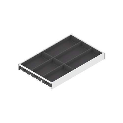 Silk White Cutlery Insert - Steel Design | 472 x 300