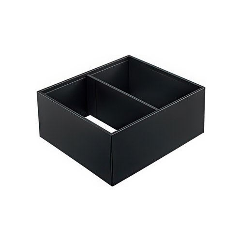 Carbon Black High Frame (Short) - Steel Design | 242W x 270D x 110H