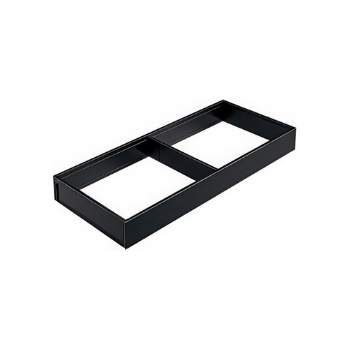 Carbon Black Wide Frame - Steel Design | 422 x 200