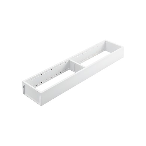 Silk White Narrow Frame - Steel Design | 522 x 100