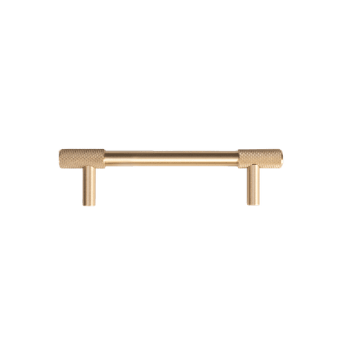 Brass Toowoomba Knurled End T-Bar Cabinet Handles
