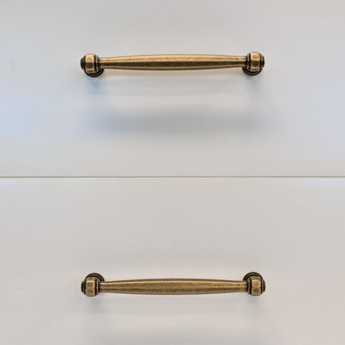 Natural Bronze Firenze D Handle & Knob