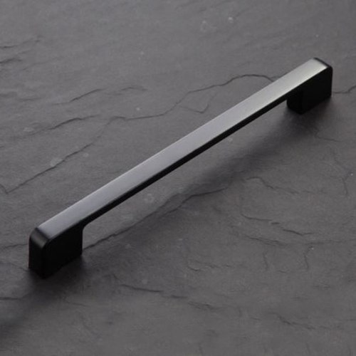 Black Melbourne D-Shape Kitchen Handles