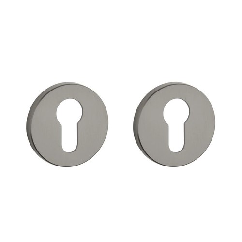 Graphite AT APRILE Euro Escutcheons R SLIM 7MM