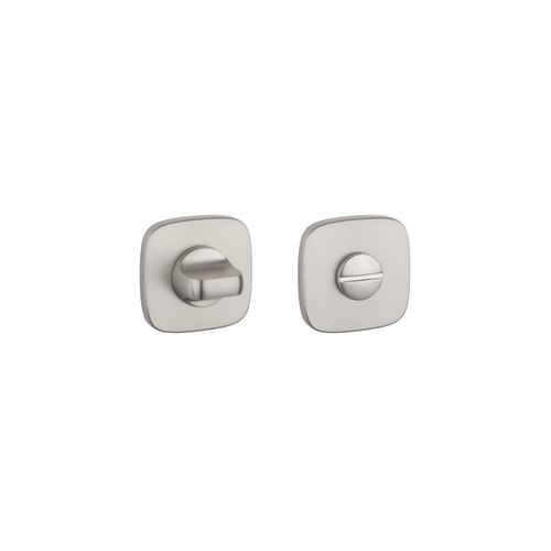 Matt Satin Brushed Nickel AS APRILE Privacy Turn QR Slim 7mm