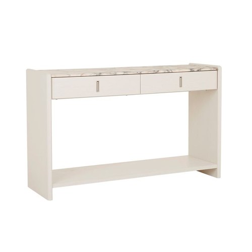 Matt Ocean Marble/Bone Pearce Marble Console