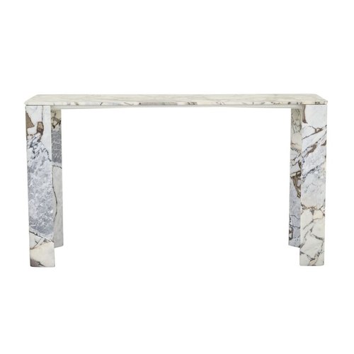 Ocean Marble Atlas Slab Console Table