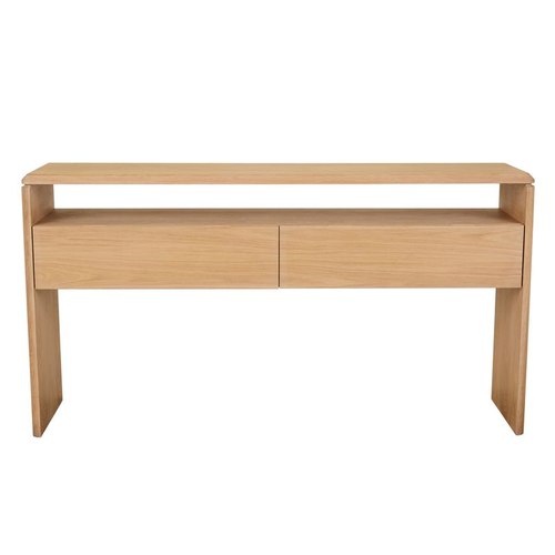 Satin Oak Henry Console