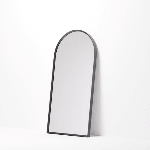 Gunmetal Code Aspect 450 Arch Framed Mirror Range