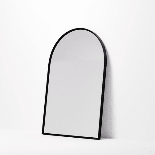 Black Code Aspect 600 Arch Framed Mirror Range