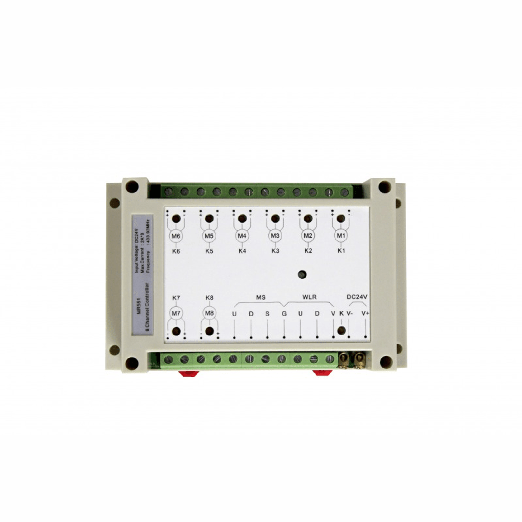 V551 Rack Controller MR551 | Control Panel | ArchiPro AU