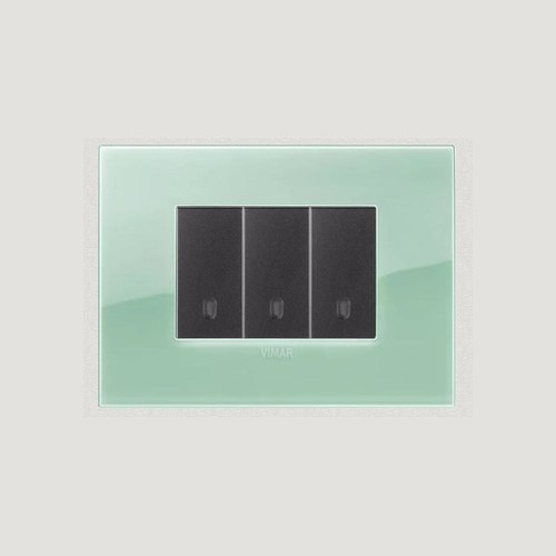 Sage Green Vimar Eikon Arke Light Switches | Reflex Technopolymer