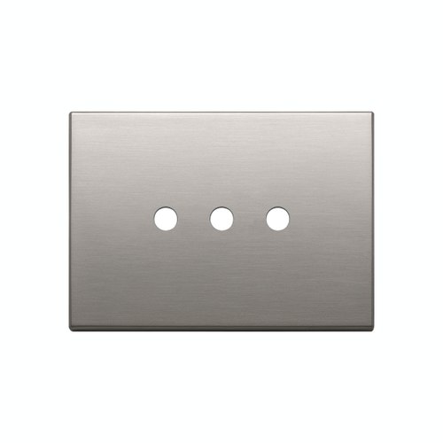Vintage Brushed Nickle Vimar Eikon Tondo Light Switches