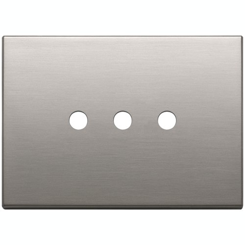 Vintage Brushed Nickle Vimar Eikon Tondo Light Switches