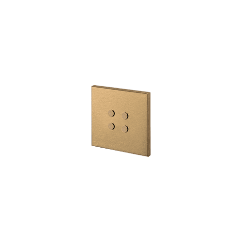 Brushed Brass PIXEL-4PR Residential and Commercial Wall Switches