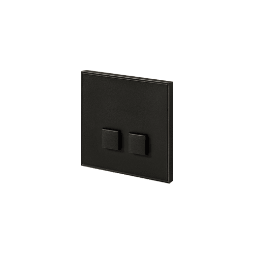 Matt Black SELECT-2T Residential and Commercial Wall Switches
