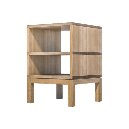 Clear Huey Double | Bedside Table