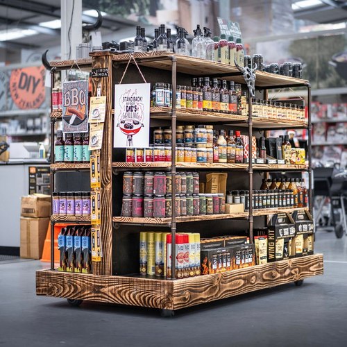 Rustic Bronze Mobile Gondola