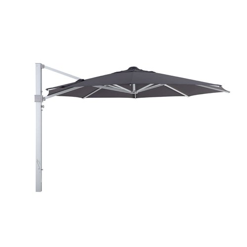 Dark Grey Alabaster 4m Round Cantilever Umbrella