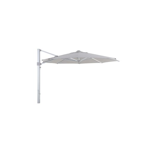 Light Grey Alabaster 4m Round Cantilever Umbrella