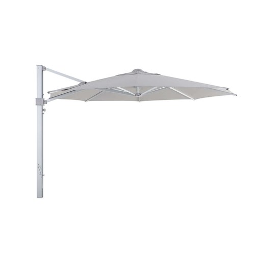 Light Grey Alabaster 4m Round Cantilever Umbrella