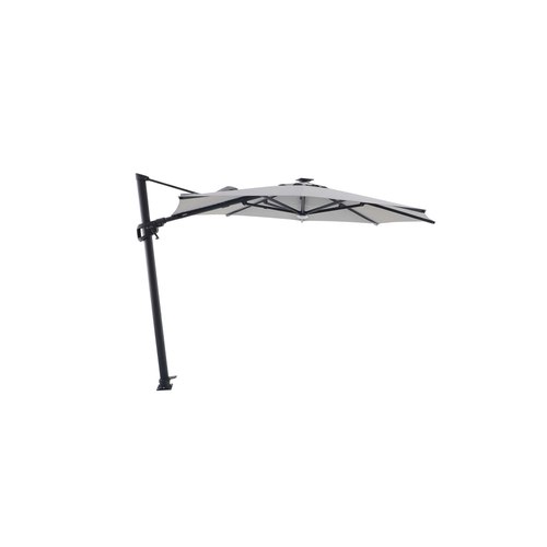 Light Grey Alabaster 3m Round Cantilever Umbrella