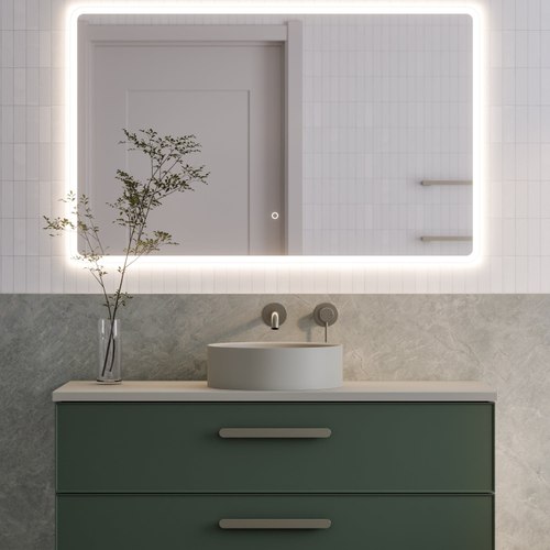 GREEN Lineare 1200 Axel Double Drawer Vanity