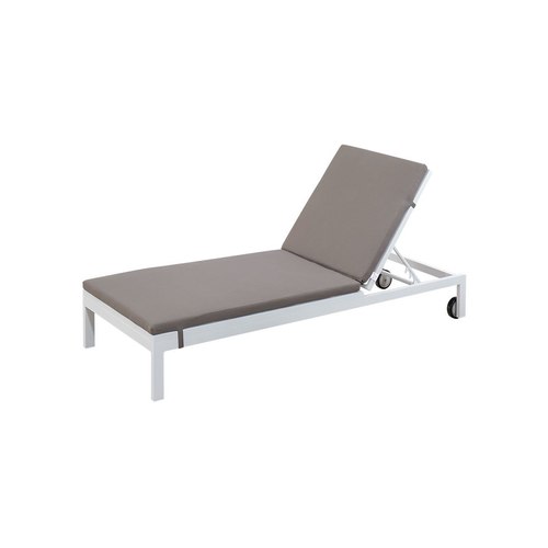 Taupe  Condor Sunbrella Sun Lounger