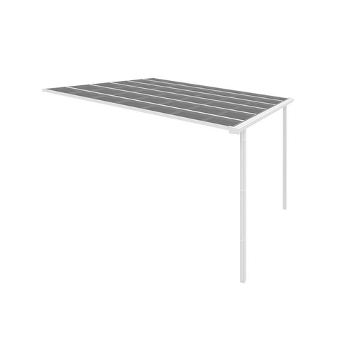 White / Light Grey Urban Wall Mounted Patio Cover Collection