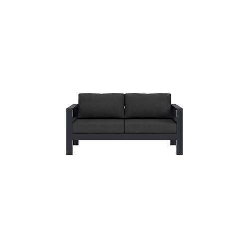 Charcoal Grey Sandpiper 2.0 Outdoor Loveseat