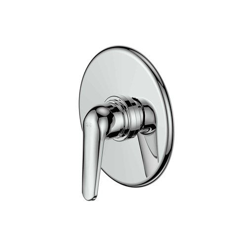 Chrome Marketti Shower Mixer with Retrofit Plate