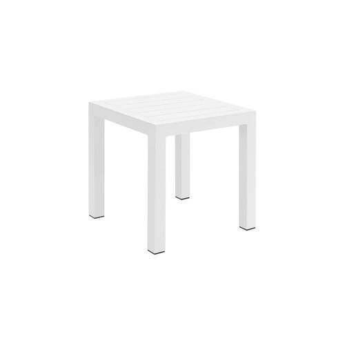 White Heron Aluminium Outdoor Side Table