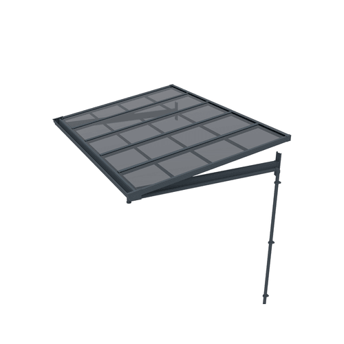 Grey / Light Grey City Window / Door Awning Canopy Collection