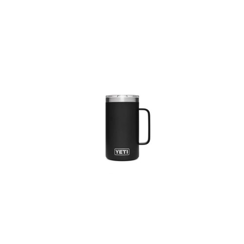 Black YETI Rambler 24 oz Mug