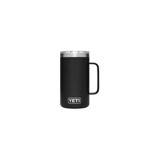 Black YETI Rambler 24 oz Mug