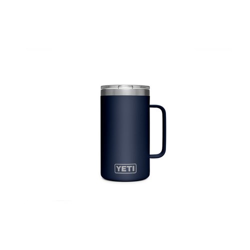 Navy YETI Rambler 24 oz Mug