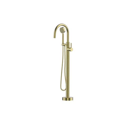 PVD Brushed Brass Gisele Freestanding Bath Filler
