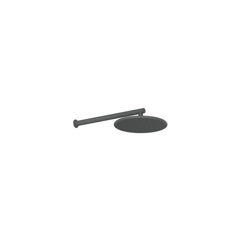 PVD Gunmetal Rocco Wall Shower