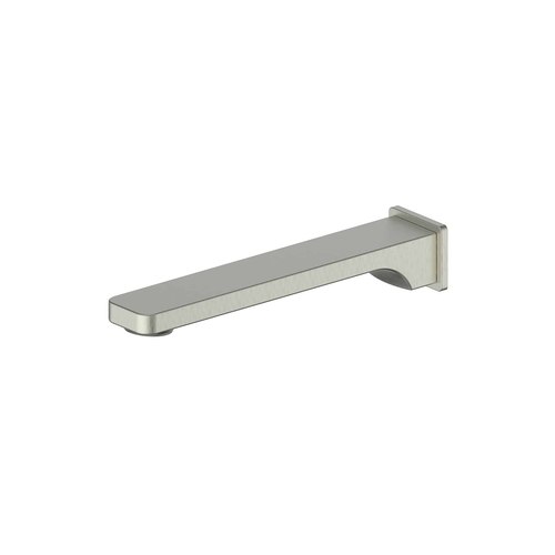 PVD Brushed Nickel Swept Bath Spout