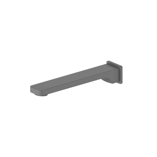 PVD Gunmetal Swept Bath Spout