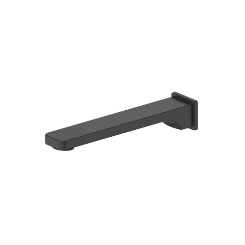 Matte Black Swept Bath Spout