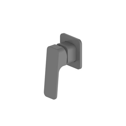PVD Gunmetal Swept Shower Trim Set