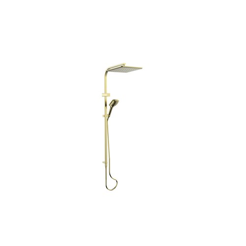 PVD Brushed Brass Skyla Airflo Twin Rail Shower