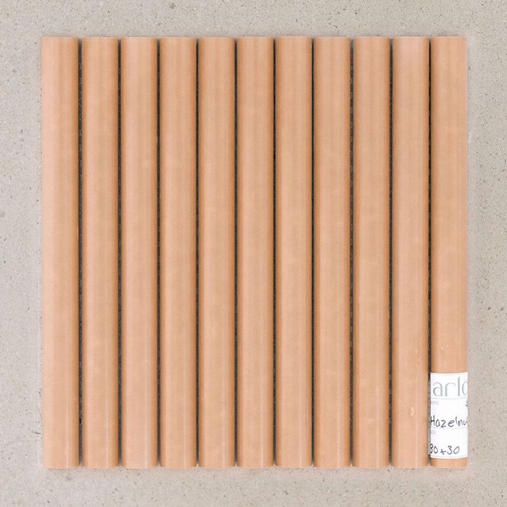 Hazelnut Flute Tile ArchiPro AU