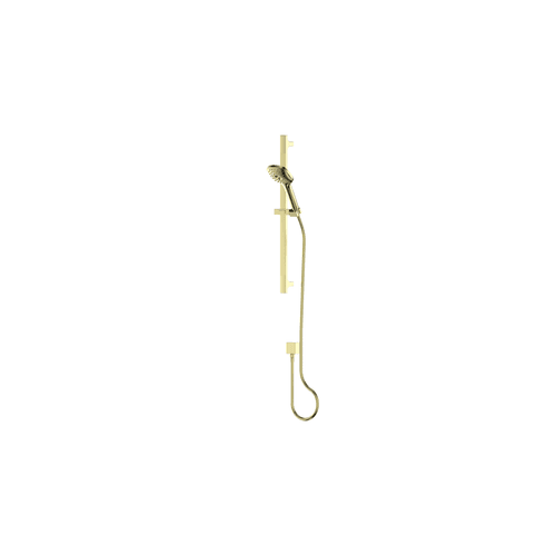 PVD Brushed Brass Corban Rail Shower