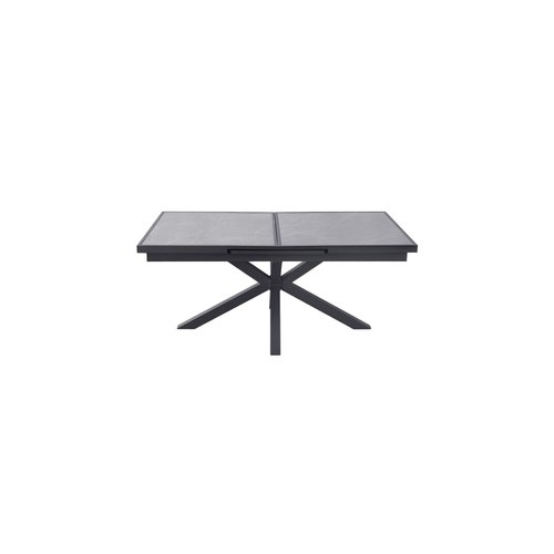 Dark Grey Ceramica Extendable Dining Table