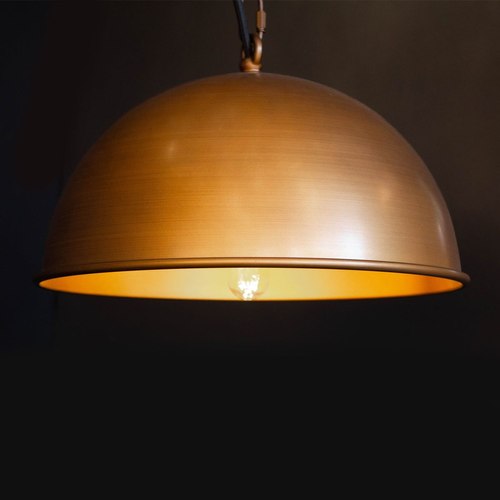 Antique Brass Jenna Dome
